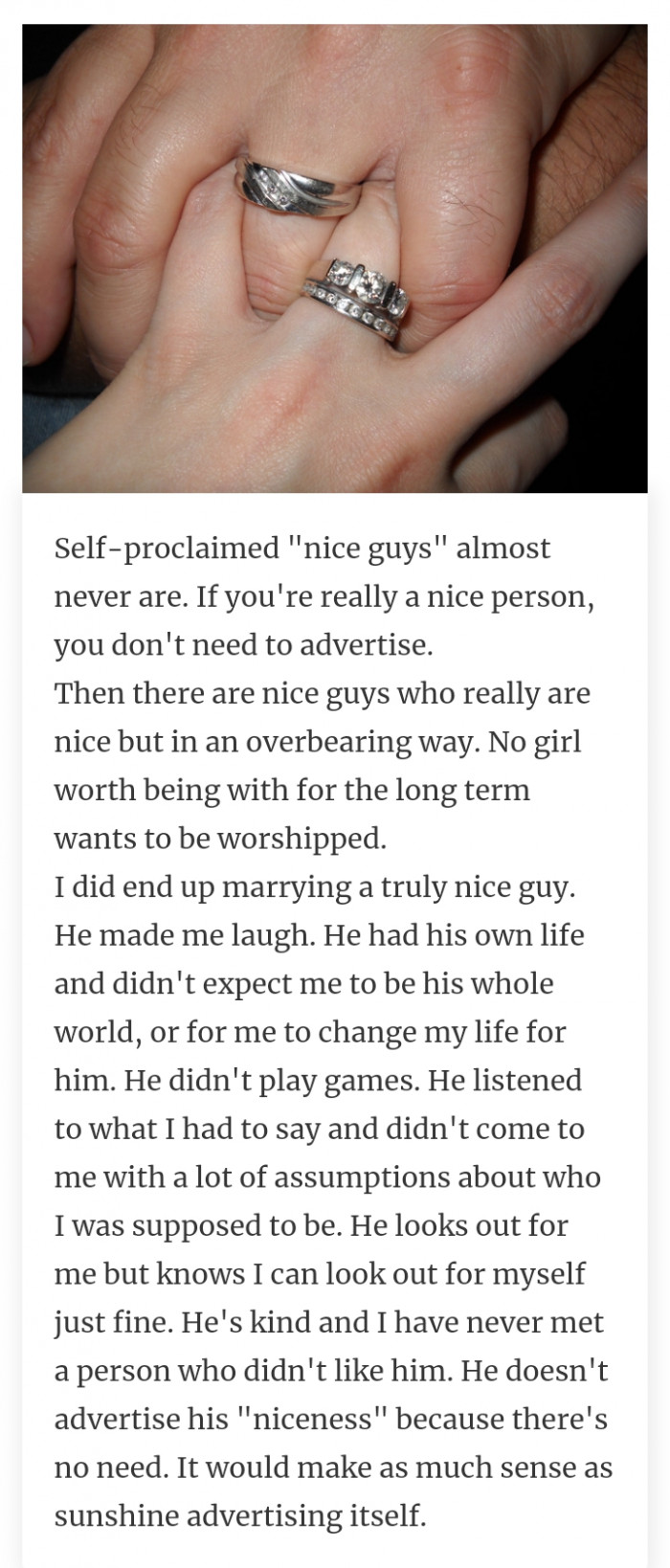 30. Take note if you meet self-proclaimed 