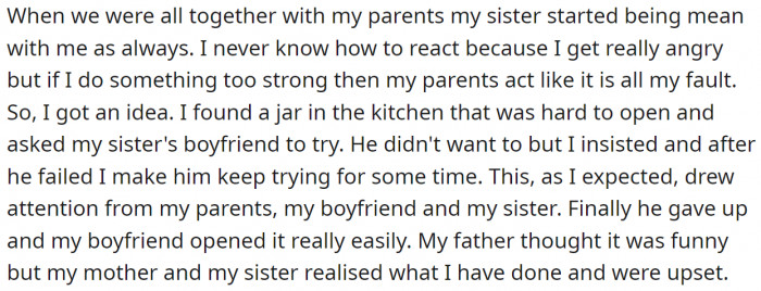 What the original poster did