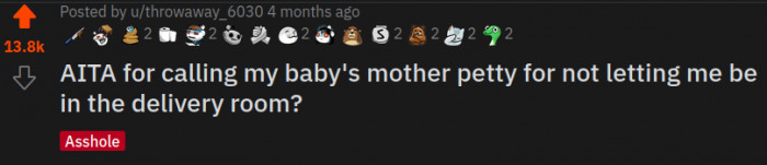 Using a classic move, this Reddit user created a throw-away account to ask a serious question: