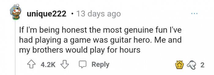 1. Guitar Hero