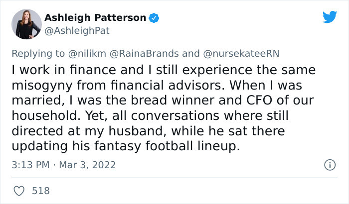 She could give them a rundown of everything they discussed, and they still wouldn't hear her.