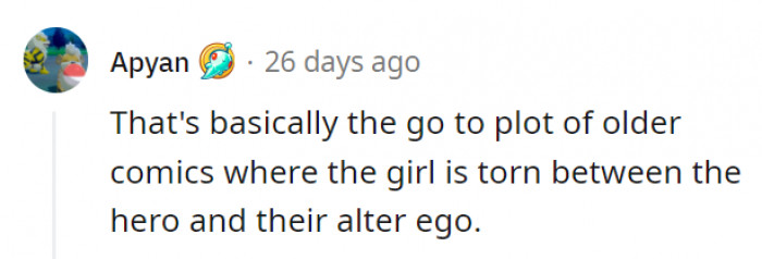 Oh, that is an interesting take on it