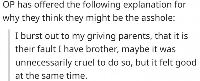 It is okay to let go of a heavy load off your chest sometimes.
