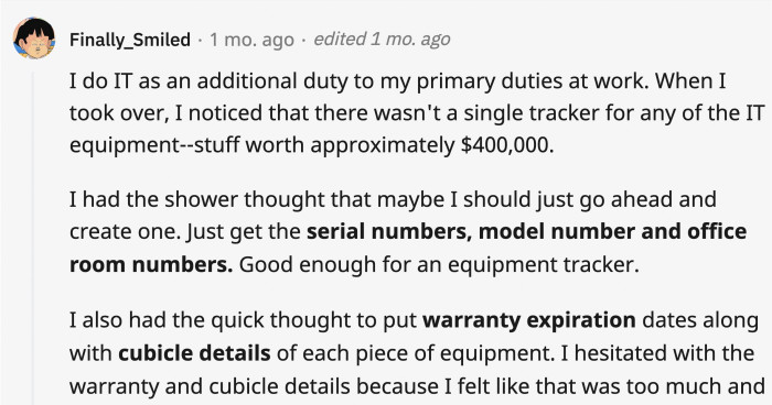 17. OP's shower thought became a big deal