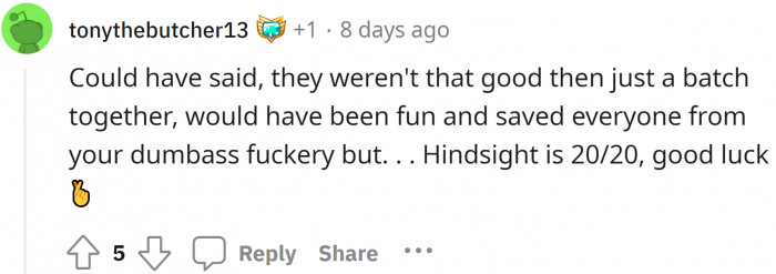 We all hope that this boy has learned a lesson and will never lie again, starting to be honest with his partner and grandma.