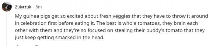 8. Veggies are the best! Let the festivities begin!