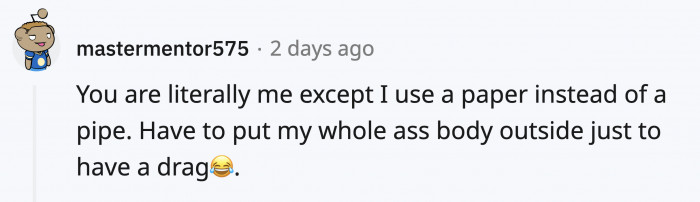 Gotta have a way for the smell to vent.