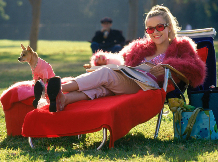 18. Reese still has a lot of the wardrobe pieces from her character Elle Woods in Legally Blonde.