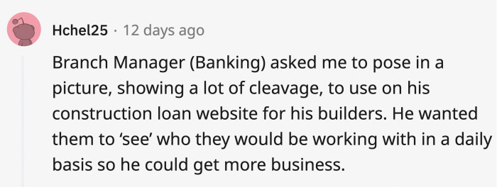 Their sexism really goes way beyond their heads sometimes