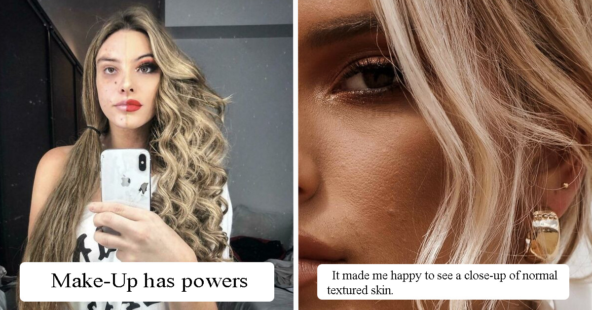 45 Photos Shared On The 'Instagram Vs. Reality' Group That Show What Real Beauty Is In Contrast To Edited Ones