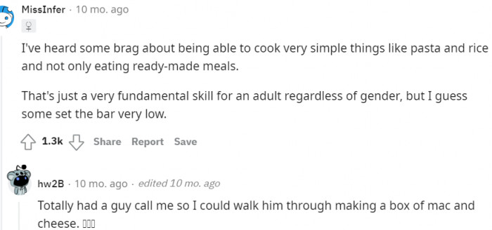 The bar has been set very low