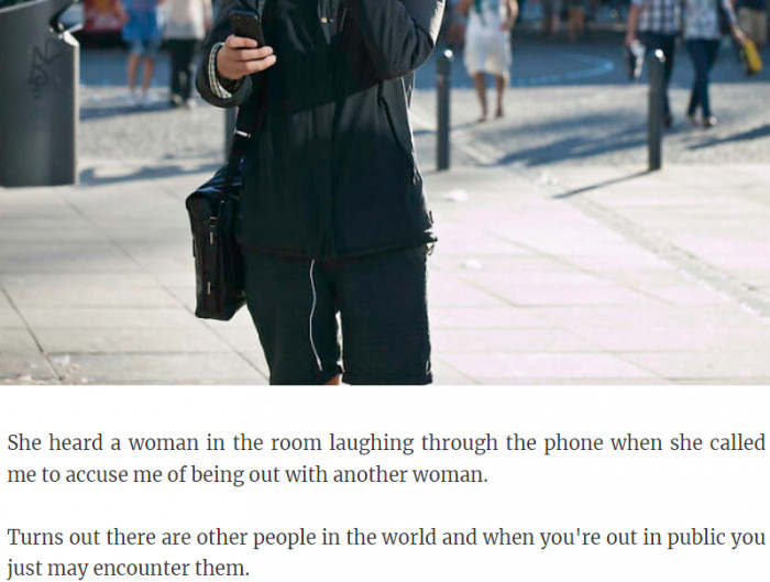 35. There are other people in the world too.