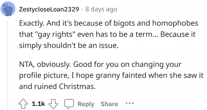 It is sad to see that something that should be naturally accepted by all has to be fought for.