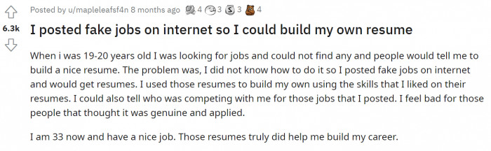 Here's the confession that started it all.