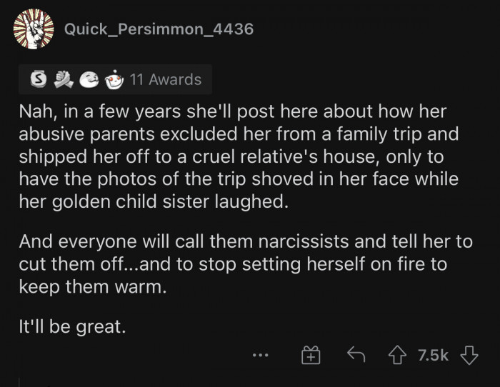 We will have to wait a couple of years to see that.