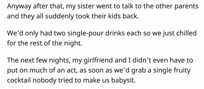 Child-Free Couple Pretends To Be Drunk To Get Out Of Forced Babysitting ...