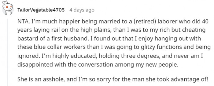 This is what she needs to read.