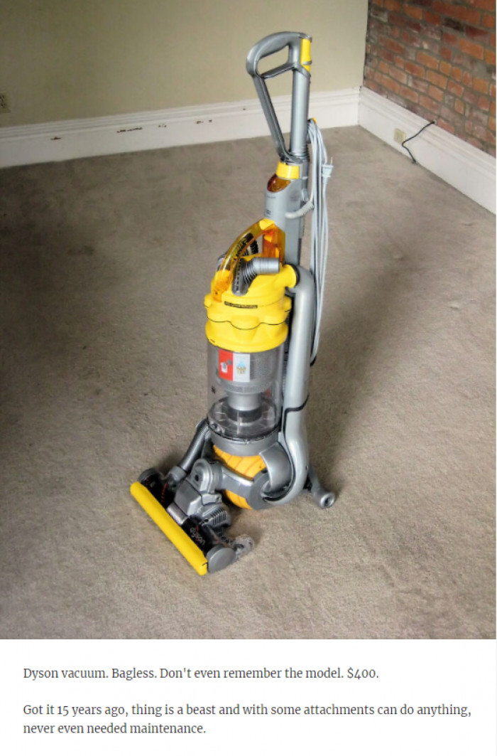 30 Of The Most Expensive Purchases Of People In This Reddit Thread That