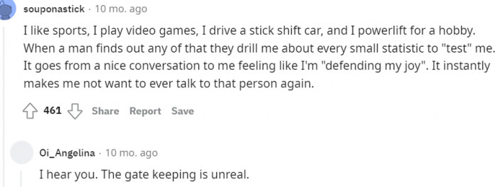 I do this, I do that... Oh please.