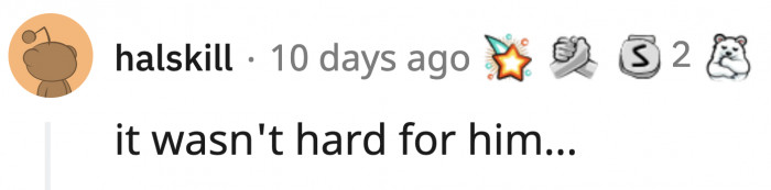 ... he obviously doesn't share that belief if his treatment of Annabella is any indicator.