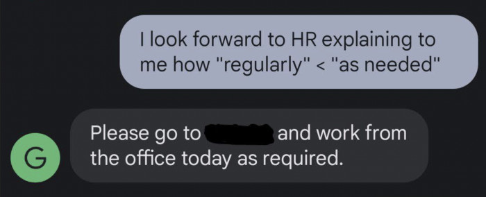 But OP wasn't afraid to take the issue to HR after the co-worker mildly threatened her