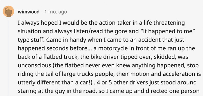 7. You could be getting ready for something really random...