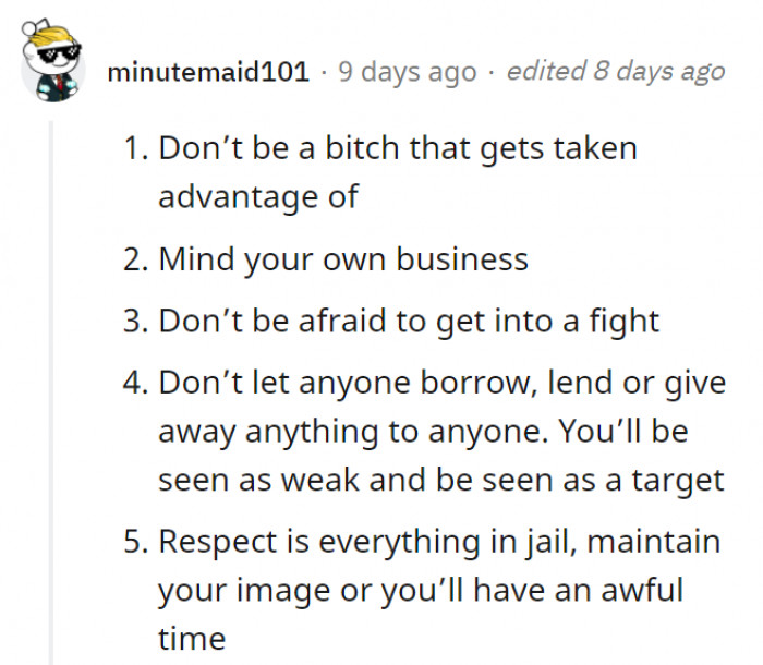 15. Another list of helpful things.