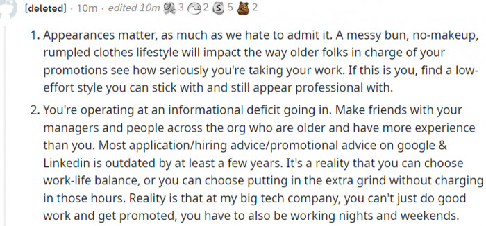 Appearance matters a whole lot