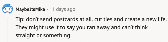 However, not everyone agreed with the route of sending postcards