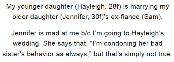 As the story goes...