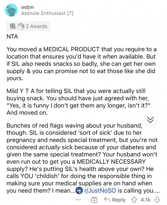 What OP did is not childish, and the husband shouldn’t have called her that.