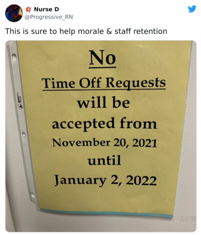 He added a sarcastic comment.