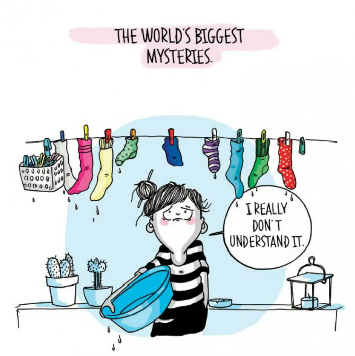 3. Going to ask Santa Claus to gift me a pair of socks that lasts forever!