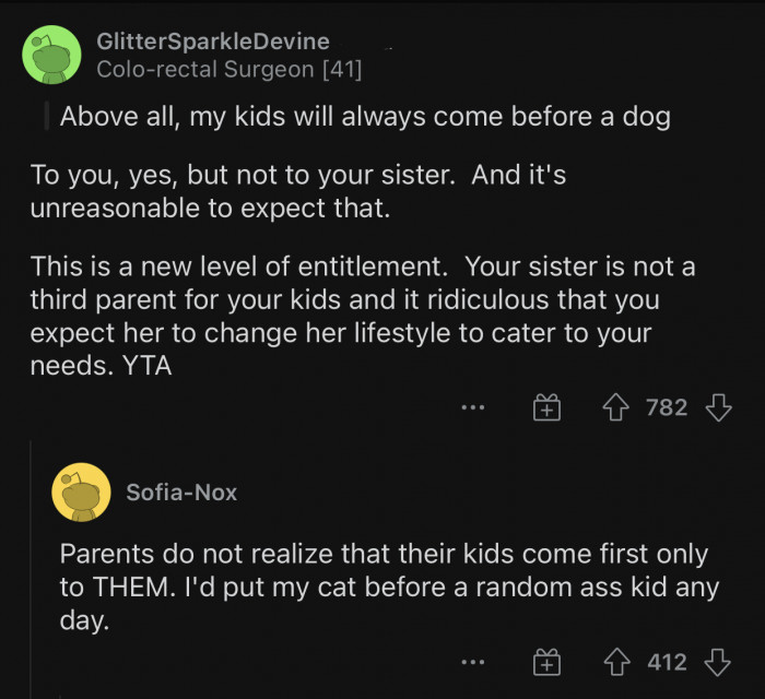 This is a new level of entitlement.