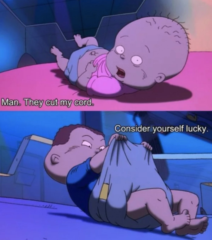 8. You get the circumcision joke from the movie, Rugrats
