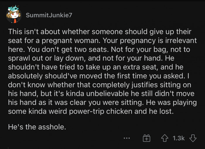 Taking more than one seat when people don't have anywhere to sit is just rude.