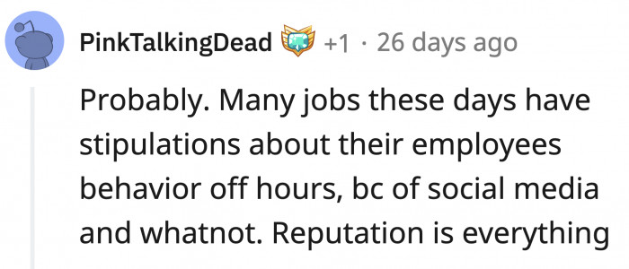 It is likely that employees in OP's former job aren't allowed to mingle with guests outside of their professional duties, whether working or not.