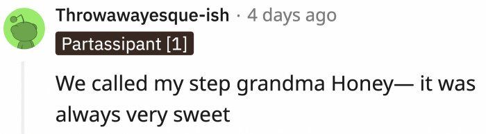 Redditors willingly shared their own nicknames for their grandparents.