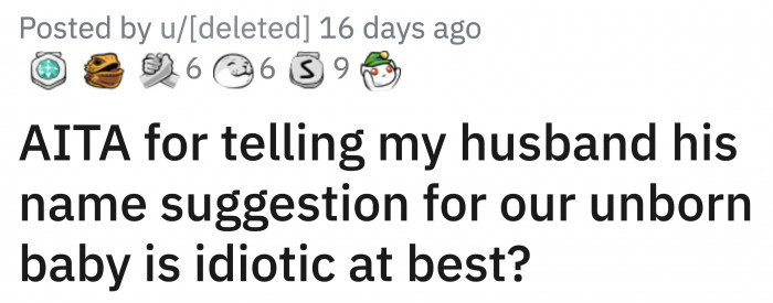 OP reassured him that she didn't hate him. His grandpa was named Teddy Bounde in the 1930s when the name wouldn't have raised any eyebrows.