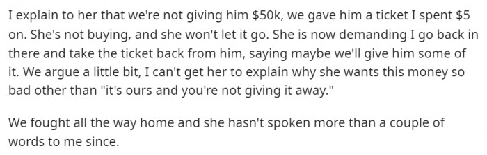 Wow. The audacity...