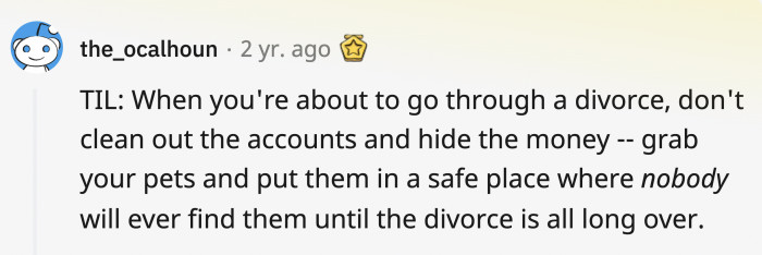 Although this could potentially be good advice, it could also backfire and worsen things.