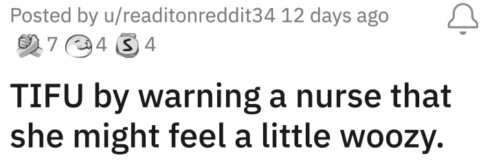 There is a scratching noise that you can hear as the needle scratches the surface of the bone.