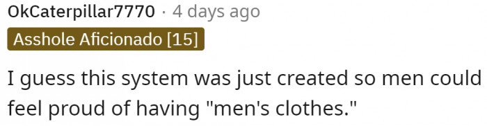 The zipper rule confuses other Redditors too.