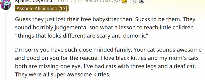 They just lost a free babysitter.