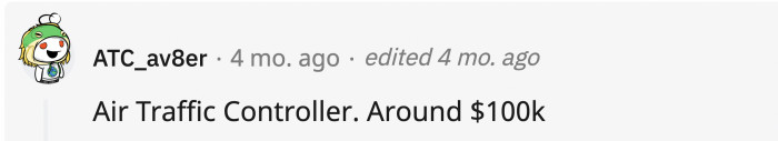 27. This is the minimum they should be paid when you hear about how stressful the job is
