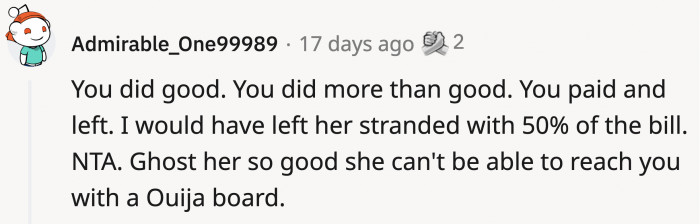 Not even through a message in a bottle.