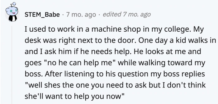 19. That kid made his problem ten times harder then