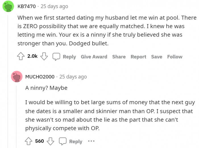 On the other hand, some people still aren't able to understand OP's girlfriend's mindset.