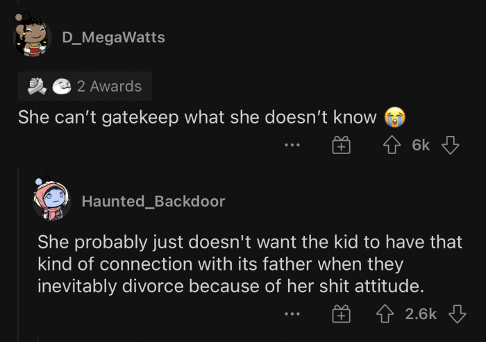 She is unwilling to learn the language herself, so she made up all these excuses.