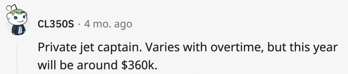 16. Now that’s a big paycheck